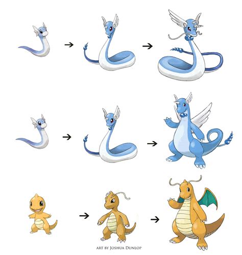evolution of dragonite